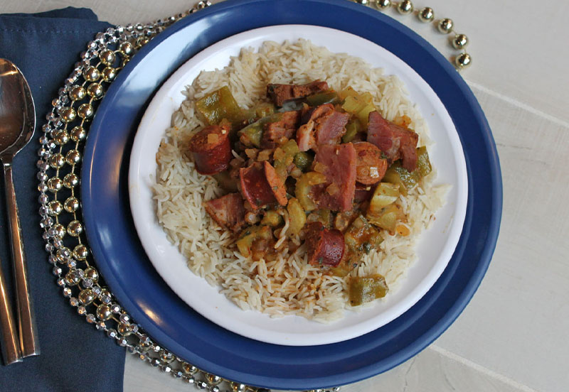 Crock-Pot Andouille-Tasso Gumbo