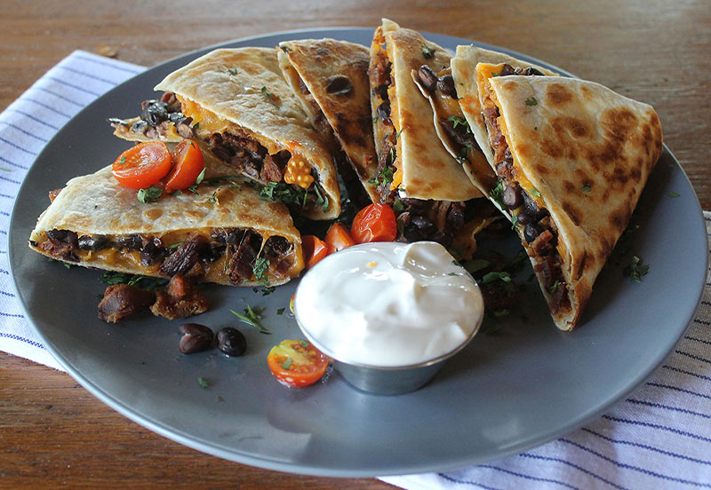 Bacon Cheese Quesadilla